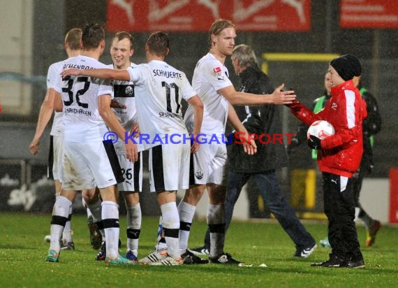 2.Bundesliag SV Sandhausen gegen Energie Cottbus im Hardtwaldstadion (© Kraichgausport / Loerz)